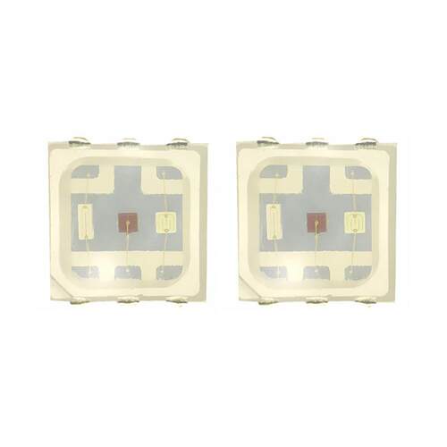 新品3535rgb1.5W灯珠贴片红绿蓝3537RGB1.5W七彩3537全彩0.6W
