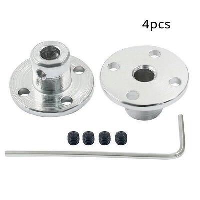 AT63-5Mm Metal Flange Shaft Coupling Rigid Flange Coupling