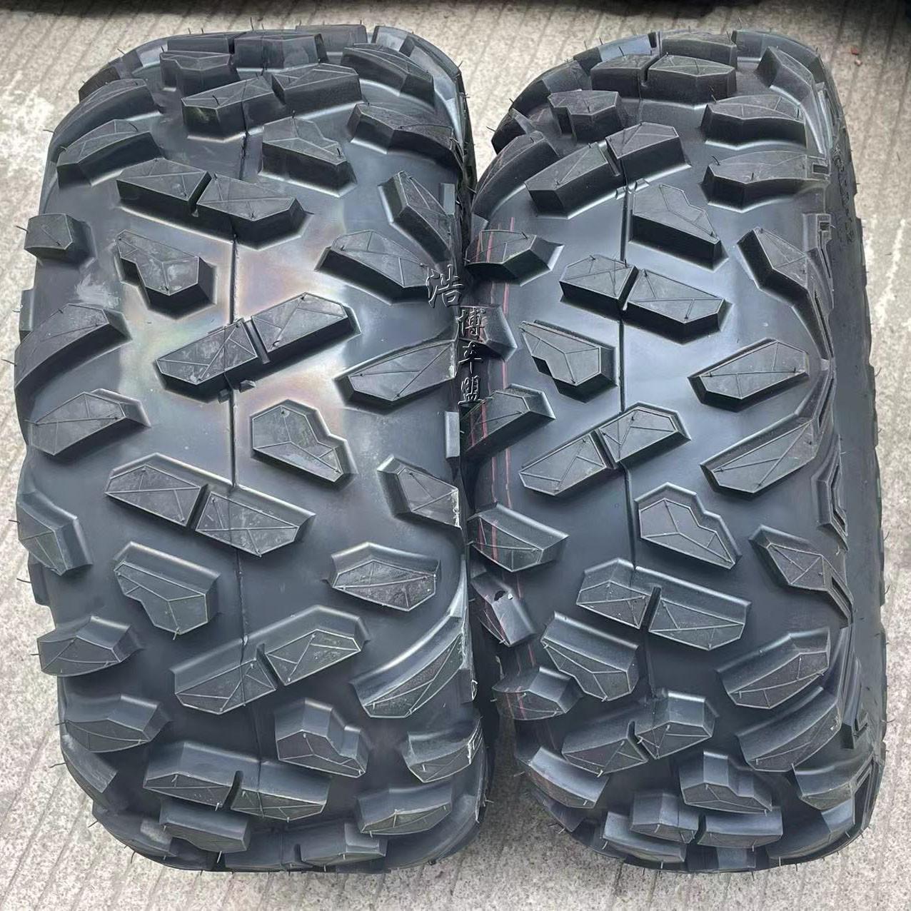 四轮越野沙滩车卡丁车摩托配件25X8-12 25X10-12A字真空轮胎万达