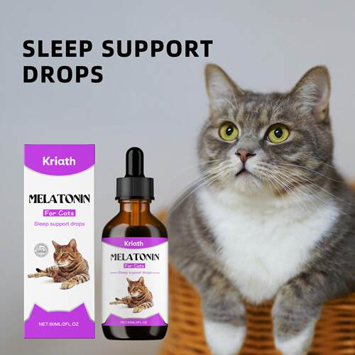 Kriath Pet Cat Body Care Drops - Gentle Formula for Nurturin