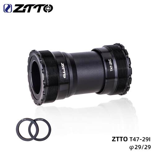 ZTTO T47螺纹培林中轴 外径47mm 内径轴心29mm T47山地公路中轴