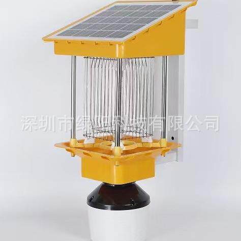 户外一体太阳能杀虫灯频振式灭虫灯农用果园茶园诱虫灯灭蚊灯