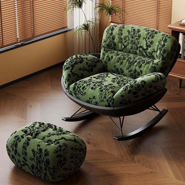 中古风蛋壳摇椅可拆洗人懒人沙客厅MRN摇卧室阳发台休闲复古单沙
