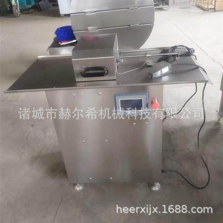 半自动香肠扎线机单条腊肠扎线机麻辣肠香肠加工设备香肠机器