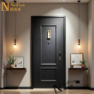 智能法式覆古入户门公寓进户门精雕铸铝门子母大门全小区防盗门XM