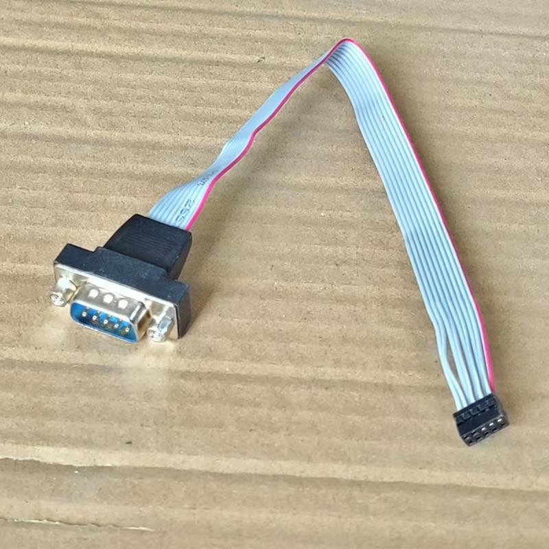com扩展线9p杜邦2.0mm小接口电脑RS232连接线DB9转9针串口挡板线