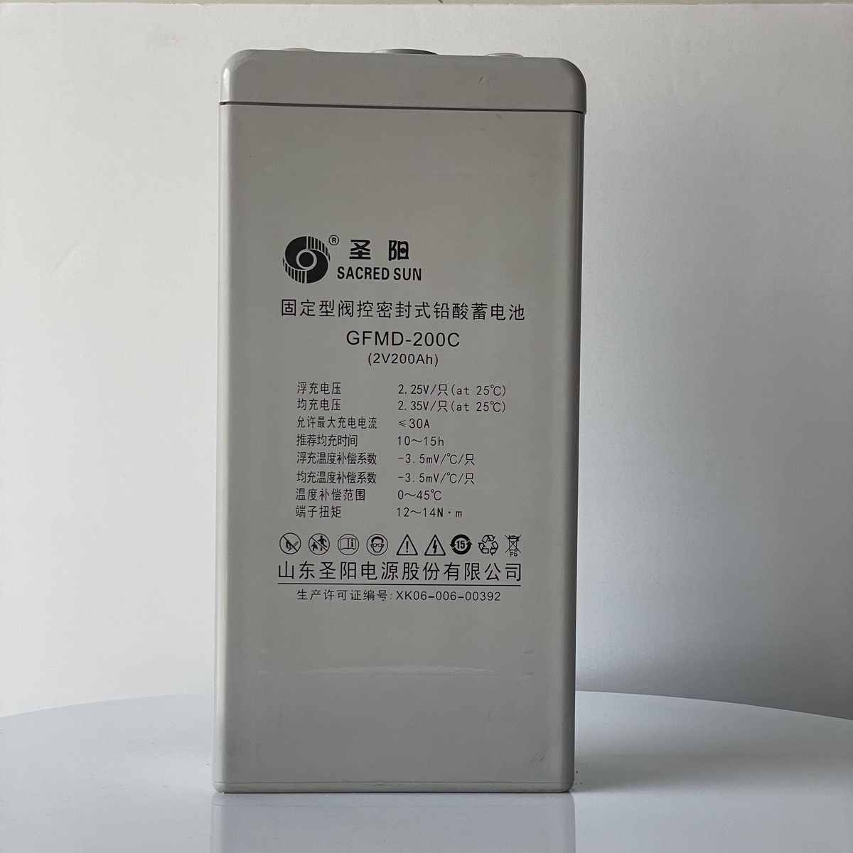 圣阳蓄电池GFMD100C/2V100AH/200AH/300AH/500/1000通信基站船用