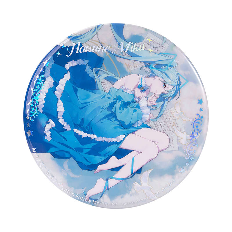 moeyu初音未来酣然梦景马口铁大徽章miku二次元周边收藏吧唧摆件