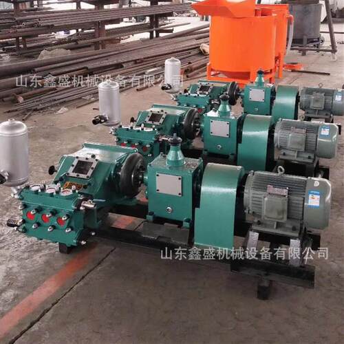 B三150型注浆泵变卧式高压缸水泥灰浆注浆机高压XS-150八档W量注