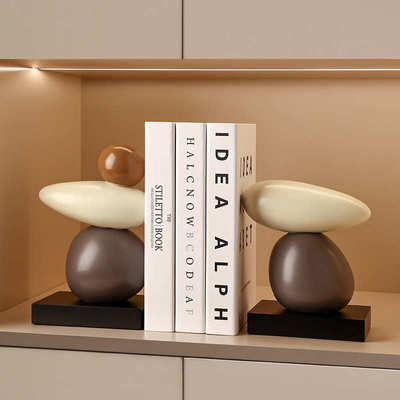 轻美客厅酒柜书档时来运转高档摆件奢创意贝汉家居陶瓷电视柜批发