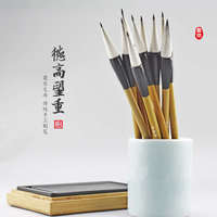 蜀樂(lè)文房 彈性好不開(kāi)叉專業(yè)春聯(lián) 福字斗筆兼毫行書(shū)楷書(shū)善璉湖筆