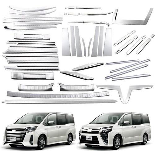 适用于14-17款丰田ToyotaNoahVoxy80系门碗拉手门边条等外饰