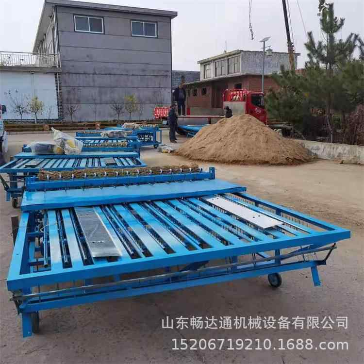 草苇稻草苫子机厂家 用多途芦草席编cdt-100织机 砖瓦厂砖坯