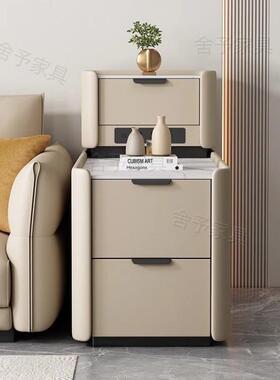 lQZ-32166Fs沙发边2柜智能客代厅轻奢025新款实木家用小型夹缝简