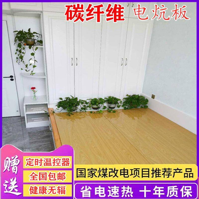 加热板家用调温电炕板韩国碳纤维无辐射电热炕农村电暖炕电炕热板