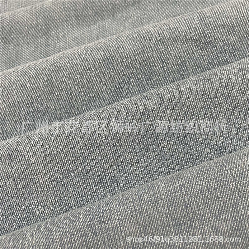 洗水牛仔布 斜纹竹节牛仔布 服装 箱包 鞋材 现货批发 量大从优