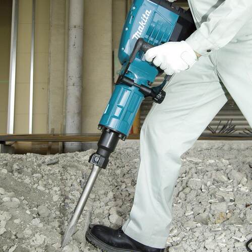 原装牧田Makita电锤镐六角柄HM1317C重型工业级电动凿破机HM1307C