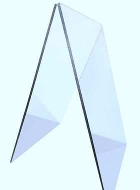 不反光透明玻璃 防眩光亚克力板 AG防眩光亚克力PC板加工定制