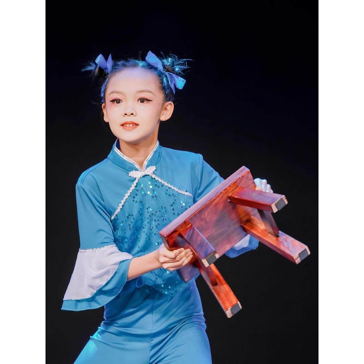 正品马儿嘟演嘟骑典儿童演出服民族舞蹈一古表板凳乖乖童忆道具凳