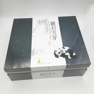 峨眉雪芽高山林间茶绿茶200g四川峨眉山一叶一芽茶叶新茶礼品盒装