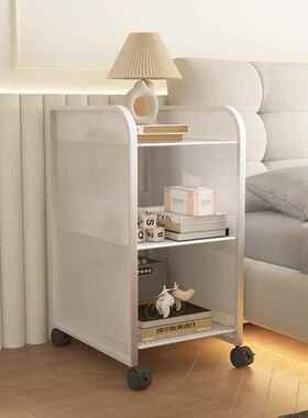 轻超窄床头柜子品小简约现代替代奢家用卧室EOF置物架沙发边几型