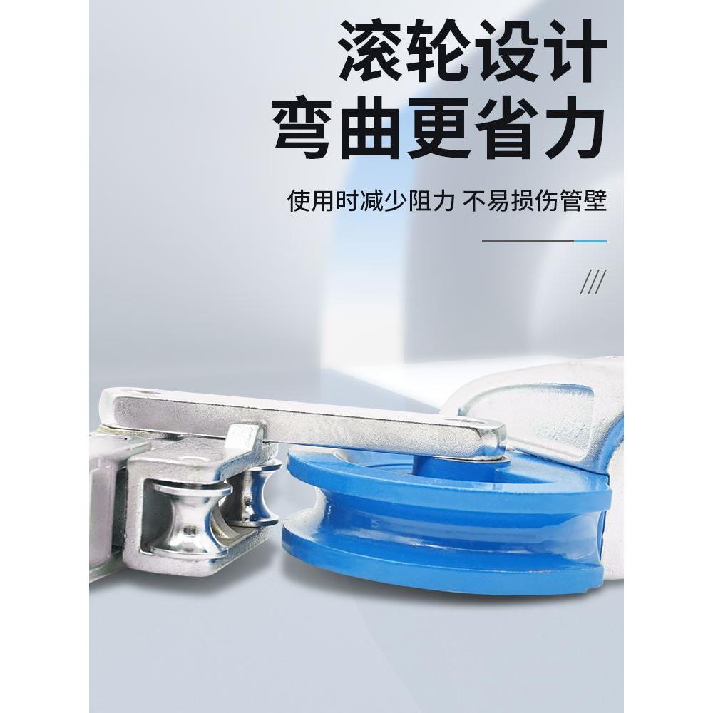 手动弯管器制冷空调铜管铝管不锈钢折弯器8mm10通用12弯管机14mm