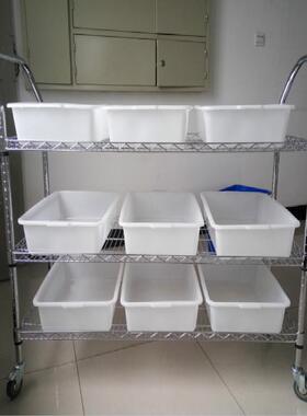 5V1003商静音配三层手车仓库拣货车分电拣推车货车