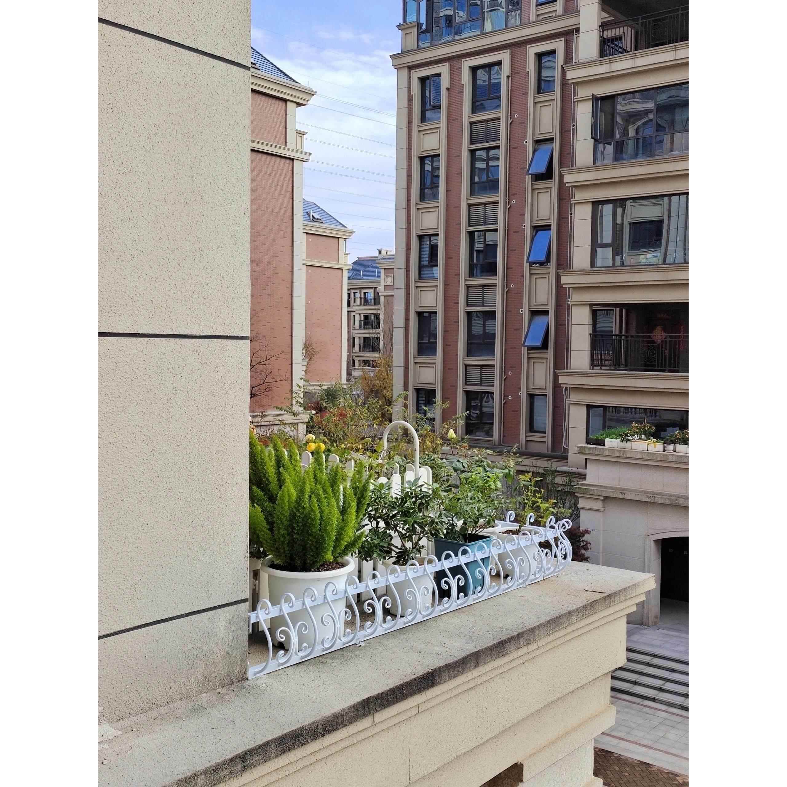 采购产品欧式阳台栏杆,铝合金花架护栏,室外花盆栏杆,法式花园