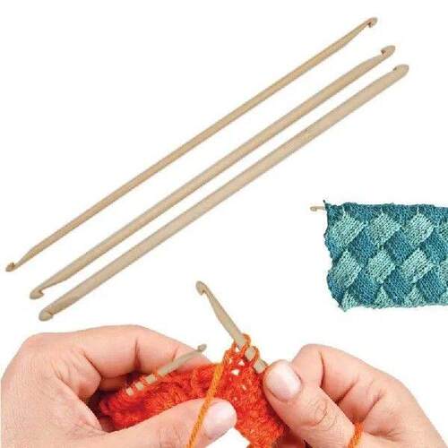 Double Ended Bamboo Crochet Hooks Needles Crochet Handmade