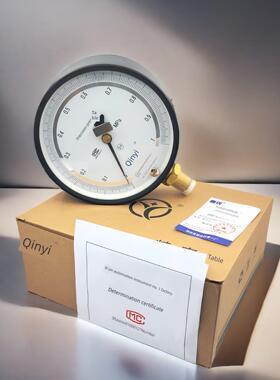 秦仪仪表YB-150B精密压力表高精度真空表0.4级西安自动化仪表一厂