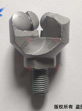 山东生产直径32#PDC两翼锚杆钻头金刚石复合片二翼锚杆钻头