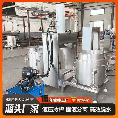 浸泡杨梅固液分离果汁提取机 过滤式压榨榨汁机 桑葚酒渣萃取机