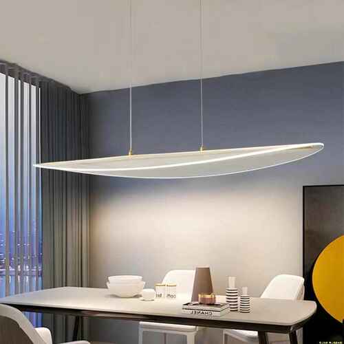 后现代轻奢新款餐厅吊灯简约北欧极简办公室书房茶楼吧台灯具led