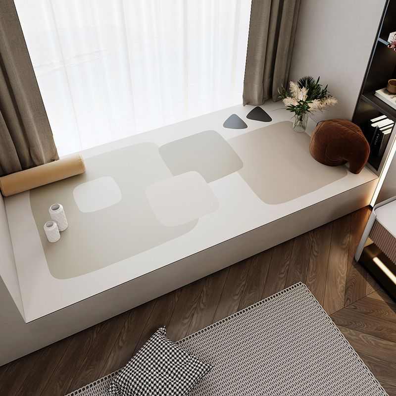 可窗垫可擦四季阳台坐垫飘免洗防滑窗台通用皮革垫防水裁剪日式