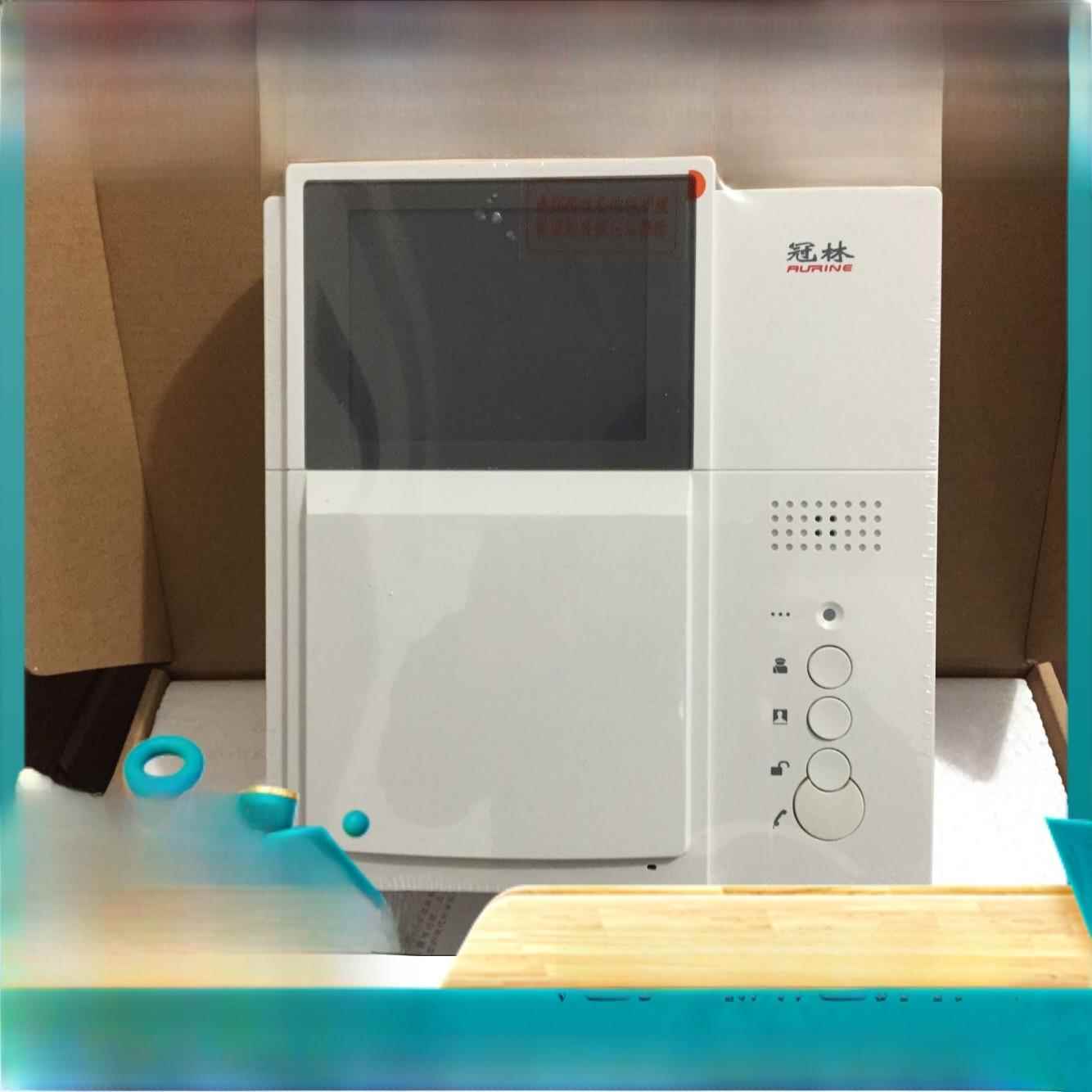 冠林Ah1- f3vc彩色室内机Ah1- f3v黑白可视对讲电话门铃Ah1开门通