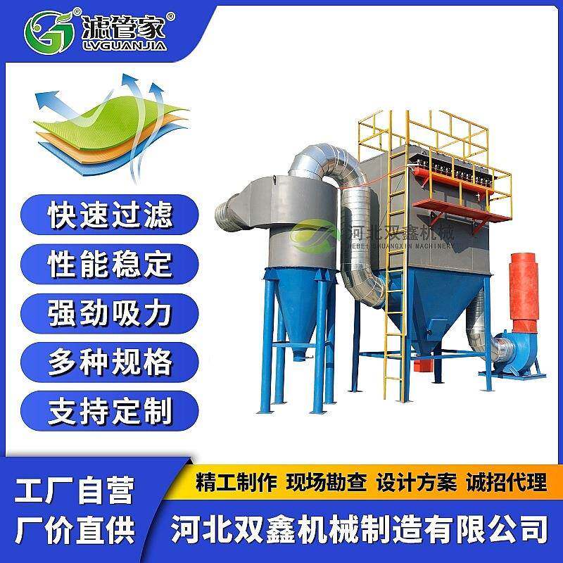 小型燃煤锅炉生物质锅炉除尘器小型烘干机除尘器脉冲布袋除尘器