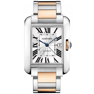 一口价[9.8新]卡地亚坦克系列18K玫瑰金自动机械手表男表W5310006,手表,二奢手表,淘宝优惠券,粉丝福利购,淘宝优惠卷