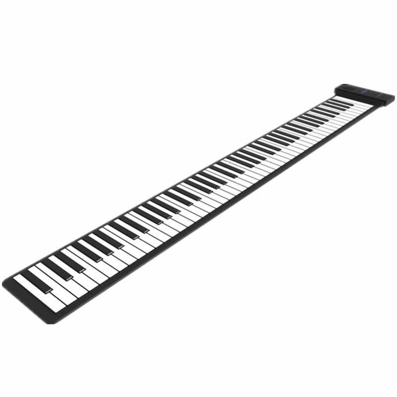 手卷钢琴键电子专业版男女成年人学生儿童初学者便携式加厚折