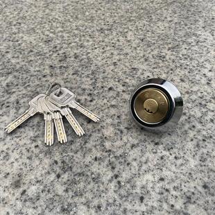 金点原子锁芯老式防盗门锁超B级锁芯外装门铁门木门宿舍防撬钥匙