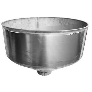 沈阳磨浆机 不锈钢大漏斗 特大下料斗 山友腾蝴蝶浆渣分离机漏斗