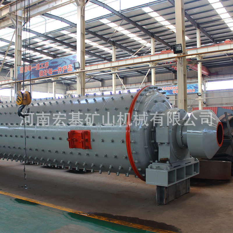 滚筒矿用球磨机 铁矿棒磨机 矿石钢渣铝粉卧式石料干式中长磨机
