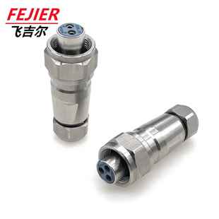 MIL 4S2 5015不锈钢圆形金属防水航空头10SL 4芯防水连接器