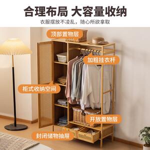 衣柜卧儿室ZZ-YG家用组装租房收纳衣橱置物架出结实童耐用经济布