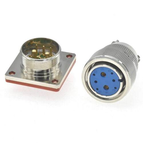 真空处理用半导体LED使玻璃气烧结密性连热接器MX23-8P真空MGR接