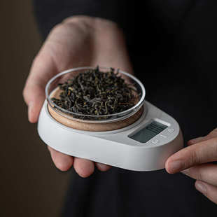 小型电子量茶器迷你茶叶称功夫茶道茶秤克秤 高精度电子茶称