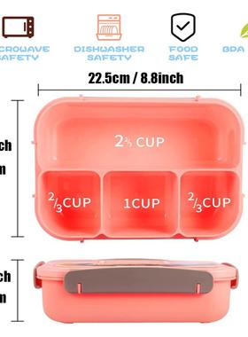 Lunch Box for Kids Leak Proof Cute Bento Snack Box for Adult