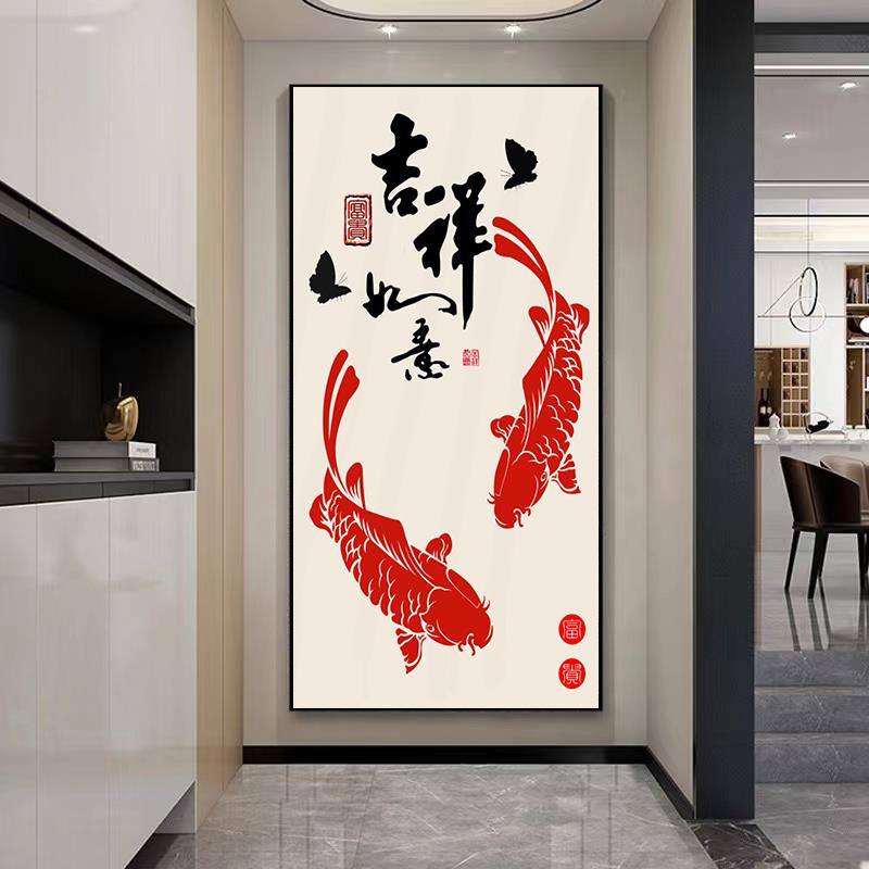 门贴纸立体3d装饰画玻璃门卫生间门中式墙贴贴画墙纸厨房门画自粘图片