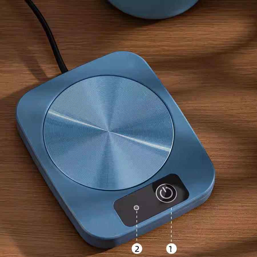 恒温杯礼盒加热杯垫保温碟陶瓷商务创意礼品马克杯新款55度暖暖杯