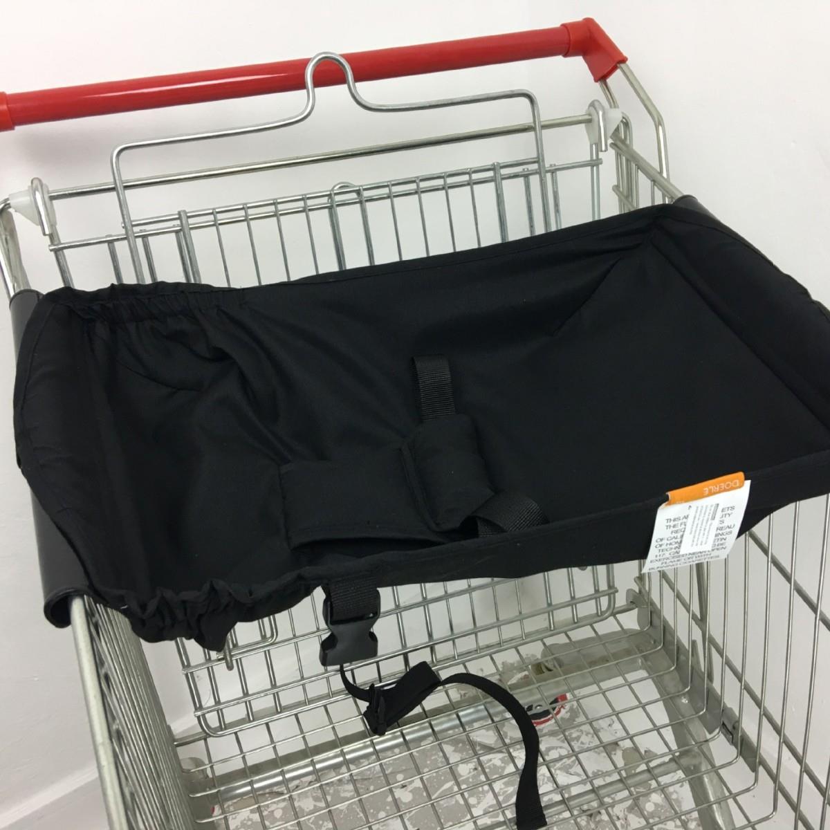 新品可折叠婴儿童购物车坐垫睡床吊床安全出行卫生方便携带