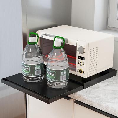 工作台抽屉式配菜拉架底部支架置备推拉烤箱抽菜物厨房微波炉